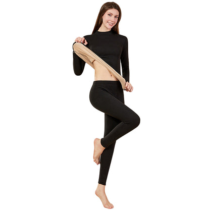 Kleggen - Undertøyssett for kvinner med innebygd fleece